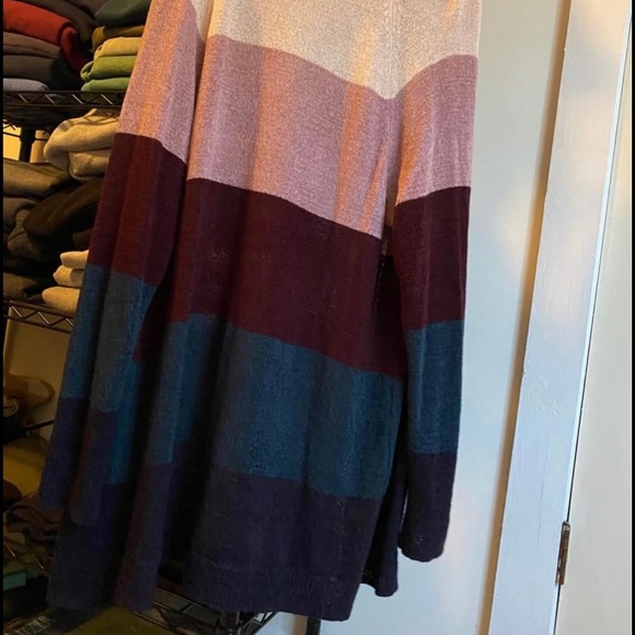Women’s Striped Cardigan - Picture 2 of 3